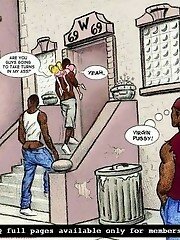 Fetish Interracial comic Barely legal 3