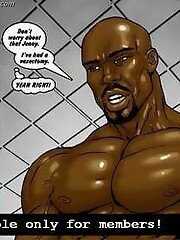 John Persons porn toon Two hot blondes: Bet on big black cocks 12