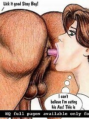 Fetish Interracial toons Sissy boy 3