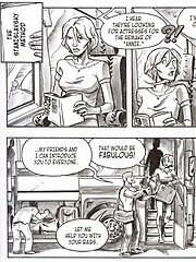 An artist's life hardcore comic storyline