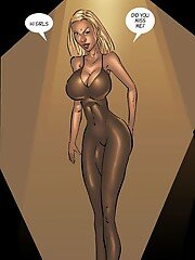 Hot bronzed babe gets a mouthwatering cock
