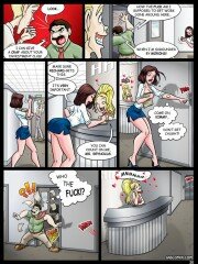 Hot babe is fucked in doggy style