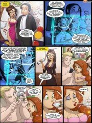 Redhead and brunette girls licking and masturbating