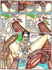 Fellow is giving great cunnilingus to hot gal